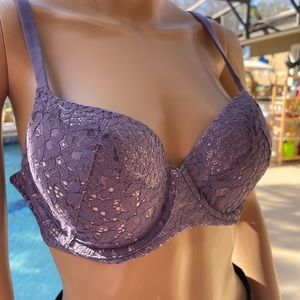 Victoria secret bra 36c purple colors